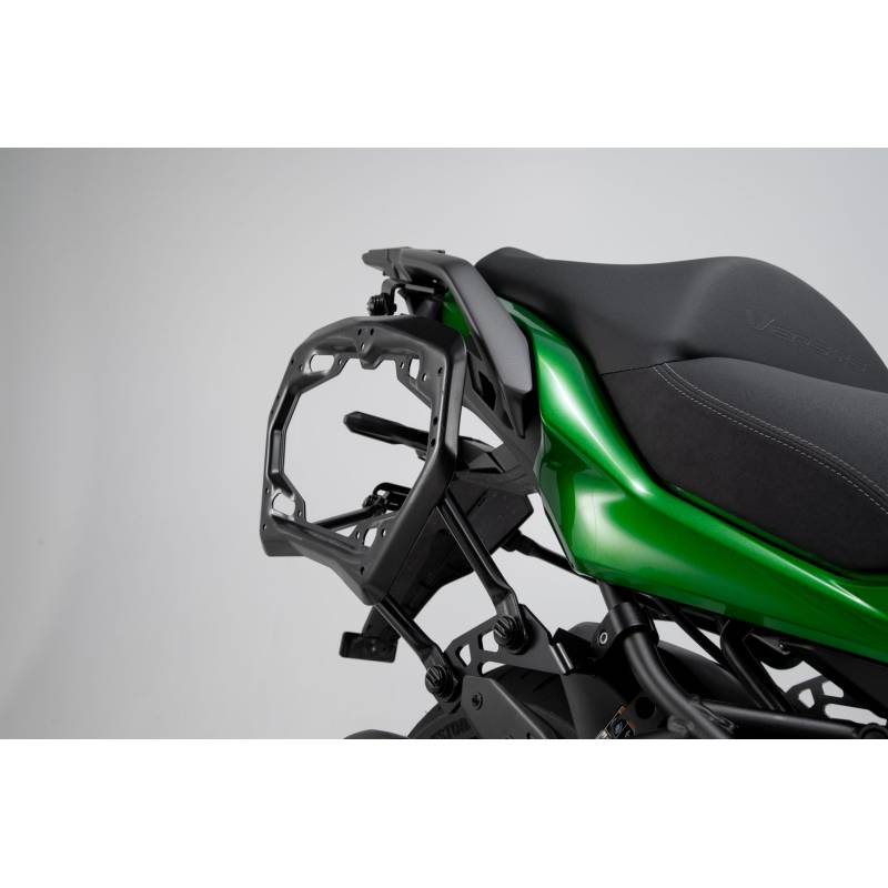 SW MOTECH Supports latéraux PRO Noir. Kawasaki Versys 1000 (18-).