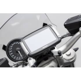 SW MOTECH Support GPS Noir. Modéles BMW / Triumph, Himalayan.