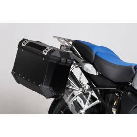 SW MOTECH Kit dadaptation sur support R1200/1250GS,F850GS Pour TRAX ADV/EVO/ION. Montage de 2 valises.