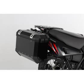 SW MOTECH Supports valises EVO Noir. Renforcé. Kawasaki KLR650 (08-).