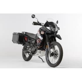 SW MOTECH Supports valises EVO Noir. Renforcé. Kawasaki KLR650 (08-).