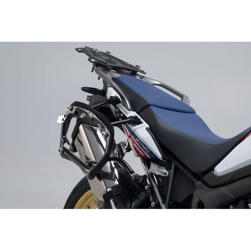 SW MOTECH Supports latéraux PRO Noir. Honda CRF1000L Africa Twin (15-17).