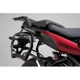 SW MOTECH Supports latéraux PRO Noir. Yamaha MT-09 Tracer/ Tracer 900GT (17-).