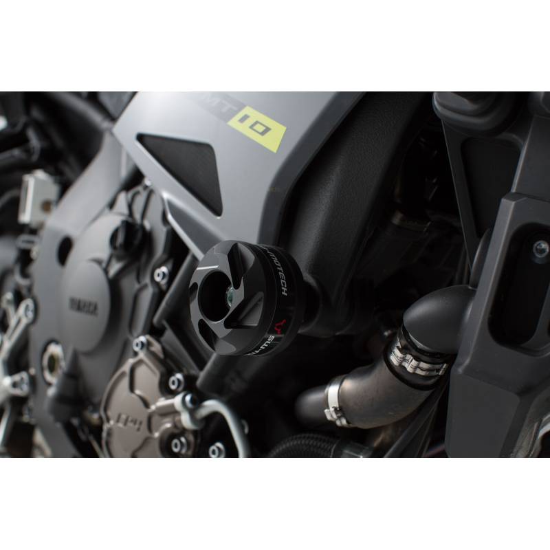 SW MOTECH Kit de patins de cadre Noir. Yamaha MT-10 (16-).