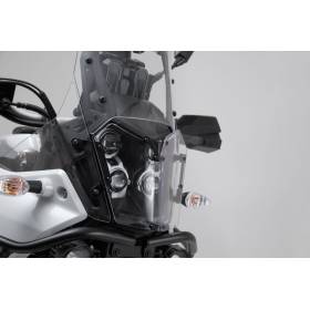 SW MOTECH Protection de phare Support avec écran PVC. Yamaha Ténéré 700 (19-).