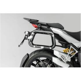 SW MOTECH Supports valises EVO Noir. Ducati Multistrada 1200 / S (10-14).