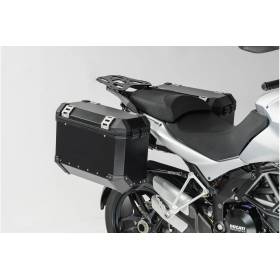 SW MOTECH Supports valises EVO Noir. Ducati Multistrada 1200 / S (10-14).