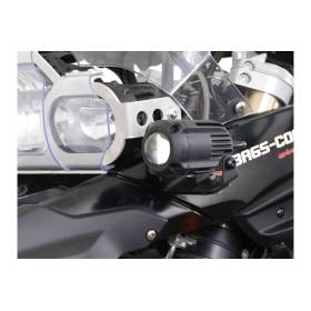 SW MOTECH Supports pour feux additionnels Noir. BMW F 800 GS (08-12) / F 650 GS (07-11).