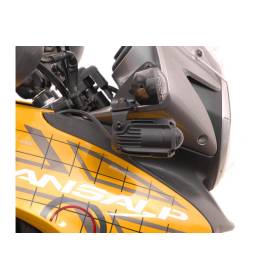 Support pour feux additionnels Honda XL700V Transalp - SW MOTECH Noir