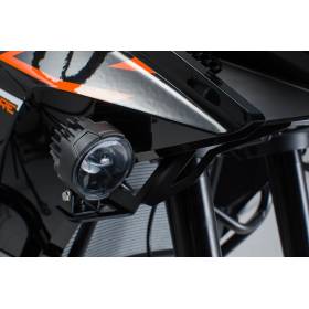 Supports pour feux additionnels KTM 1050/1090Adv, 1190Adv/R - SW MOTECH Noir