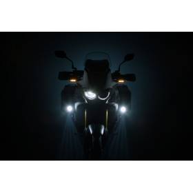 Kit de feux longue portée Kawasaki Versys 650 - SW MOTECH EVO Noir