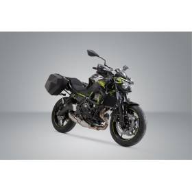 Kit de valises latérales URBAN ABS 2x 16,5 l. Kawasaki Z650 / Ninja 650 (16-).