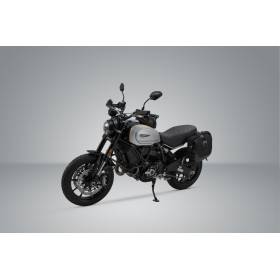 Legend Gear set sacoches et supports-Black Edition Ducati Scrambler 1100 Pro / Sport Pro (19-).