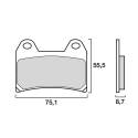 PLAQUETTES DE FREINS BREMBO AVANT  07BB19SA