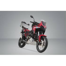 Kit topcase TRAX ADV Gris anodisé. Honda CRF1100L Africa Twin (19-).