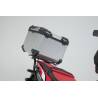 Kit topcase TRAX ADV Gris anodisé. Honda CRF1100L Africa Twin (19-).