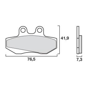 PLAQUETTES DE FREINS BREMBO 07GR1406