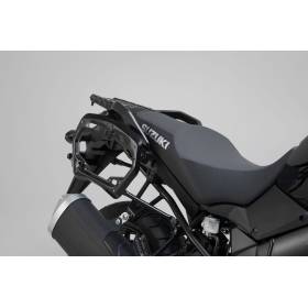 Kit valises TRAX ADV Gris. 45/45 l. Suzuki V-Strom 1000 (14-19).