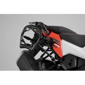 Supports latéraux PRO Noir. Suzuki V-Strom 1050 (19-).