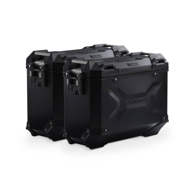 Kit valises en aluminium TRAX ADV Noir. 37/37 l. Yamaha XT 660 X/R (04-16).