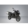 Kit valises TRAX ADV + Akrapovic Argent. 45/37 l. BMW R 1250 GS / Adventure (19-).