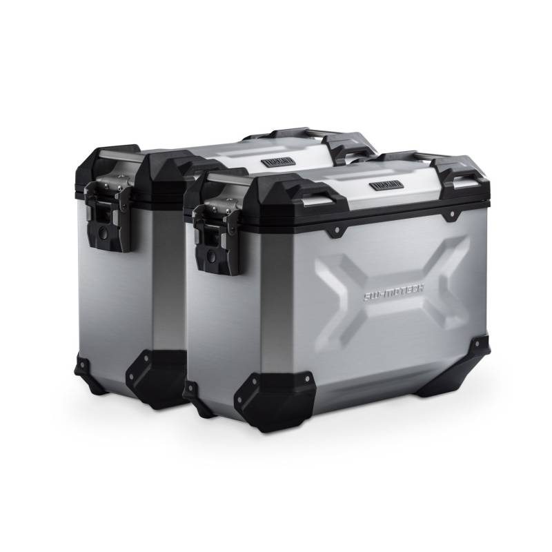 Kit valises en aluminium TRAX ADV Gris anodisé. 37/37 l. BMW F 900 R / XR (19-).