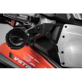 Protection de phare Support avec écran PVC. Suzuki V-Strom 1050 (19-).