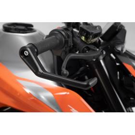 Protège-leviers Noir. KTM 790 Duke (18-).