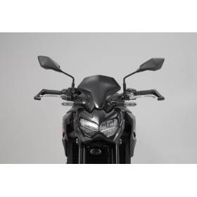 Protège-leviers Noir. Kawasaki Z 900 (19-).