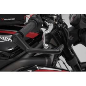 Protège-leviers Noir. Triumph Street Triple 765 R / S (19-).