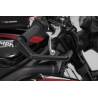 Protège-leviers Noir. Triumph Street Triple 765 R / S (19-).