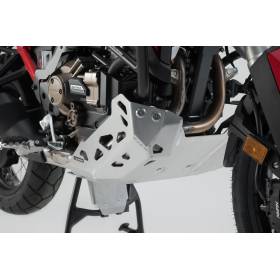 Sabot moteur Gris anodisé. Honda CRF1100L/AS (19-) avec SBL.