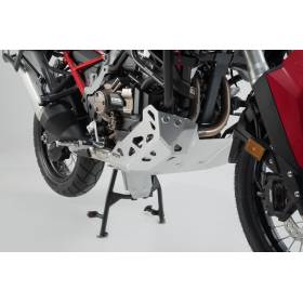 Sabot moteur Gris anodisé. Honda CRF1100L/AS (19-) avec SBL.