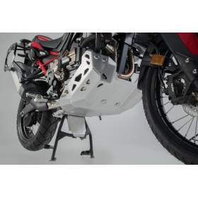 Sabot moteur Gris anodisé. Honda CRF1100L/AS (19-) avec SBL.