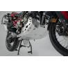 Sabot moteur Gris anodisé. Honda CRF1100L/AS (19-) avec SBL.