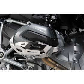Protections de cylindres Noir/gris anodisé. Modèles BMW R 1200 (12-).