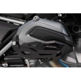 Protections de cylindres Noir. Modèles BMW R 1200 (12-).