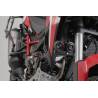 Support pour feux additionnels Noir. Honda CRF1000L/ CRF1100L sans SBL.