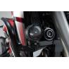 Support pour feux additionnels Noir. Honda CRF1000L/ CRF1100L avec SBL.