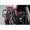 Support pour feux additionnels Noir. Honda CRF1000L/ CRF1100L avec SBL.