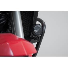 Support pour feux additionnels Noir. Honda CRF1000L/ CRF1100L avec SBL.