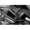 Supports pour feux additionnels Noir. BMW R1200GS (12-), R1250GS (18-).