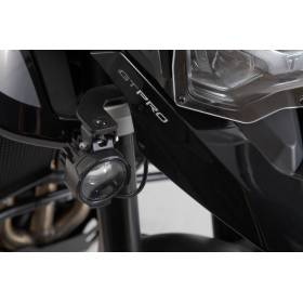 EVO kit de feux anti-brouillard Noir. Triumph Tiger 900/GT/Rally/Pro (19-).