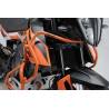 Crashbar haut Orange. KTM 790 Adventure/ 790 Adventure R (19-).