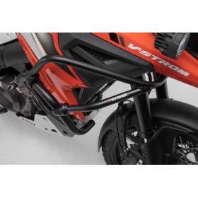 Crashbar haut Noir. Suzuki V-Strom 1050 (19-).