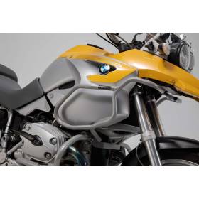 Crashbar haut Argent. BMW R1200 GS (04-07). Seul avec crashbar.