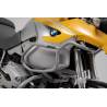 Crashbar haut Argent. BMW R1200 GS (04-07). Seul avec crashbar.