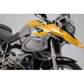 Crashbar haut Argent. BMW R1200 GS (04-07). Seul avec crashbar.