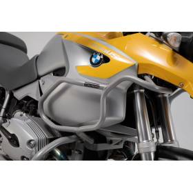 Crashbar haut Argent. BMW R1200 GS (04-07). Seul avec crashbar.