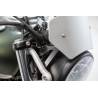 Pare-brise Gris anodisé. Triumph Street Scrambler 900 (16-).